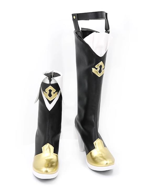 コスプレ靴 スショウ 素裳 崩壊：スターレイル ブーツ 羅刹 下駄 シューズ 長靴 コスプレ クリスマス ハロウィン