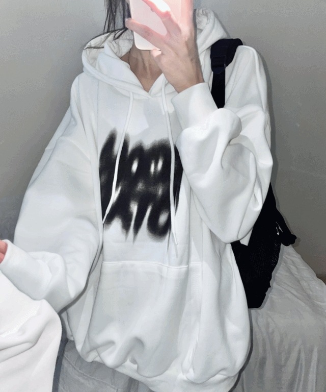 [unisex/起毛] ゴースト ストリート フードTシャツ (2color)