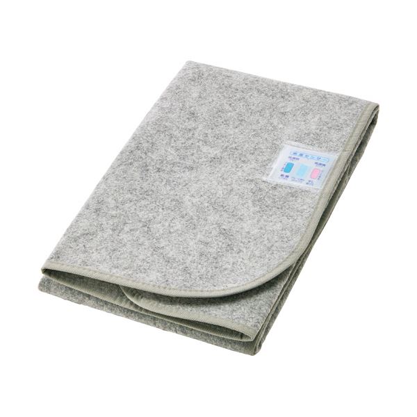 （まとめ） iiもの本舗 洗える除湿シート 備長炭入約65×115cm 1枚 (×5セット)