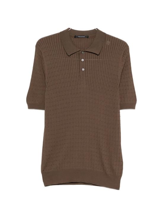 TAGLIATORE Men Polo Shirts KARTGSE2601 146 Brown