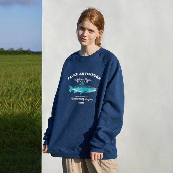 フィッシングクラブ ラグランマンツーマンTシャツ FMT3052 / 4color W