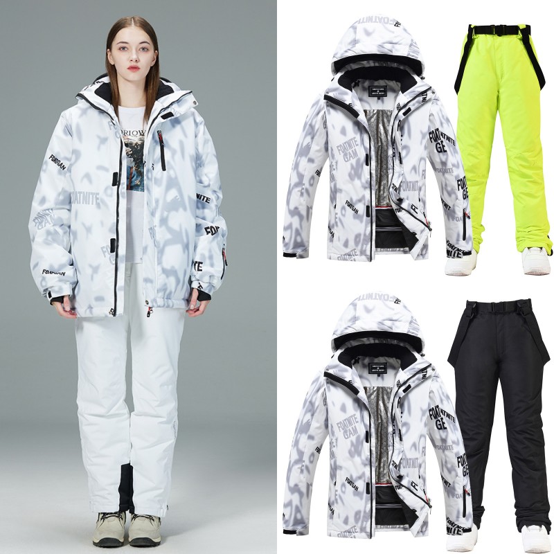 ウィンタースポーツ スノーボードウェア スキーウェア スノボウェア スキー 上下セット 男女兼用 撥水防風 保温 雪遊び 暖かい