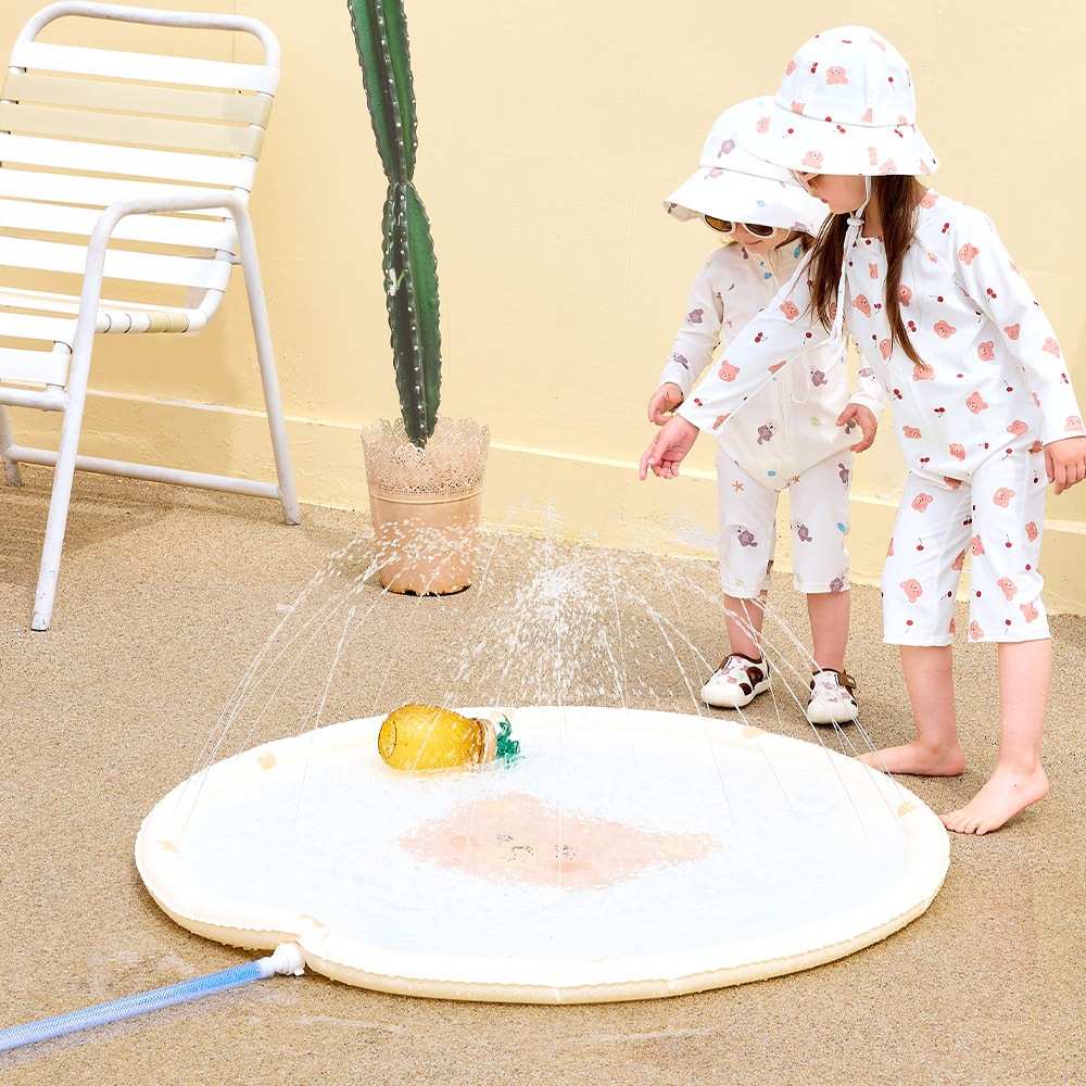 ベベヌーボー赤ちゃんプール水遊び幼児噴水マット