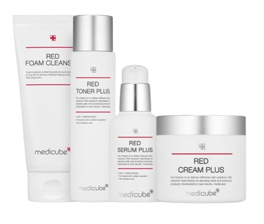 レッドライン 2.0 プラス 4種 セット（トナー／セラム／クリーム／クレンザー）× 1セット