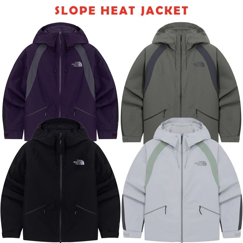 韓国正規品保証 関税負担なしNJ3NQ52J SLOPE HEAT JACKETデイリー 基本 着装 男子 女子 人気 韓国 ファッション 男女共用 アウトドア