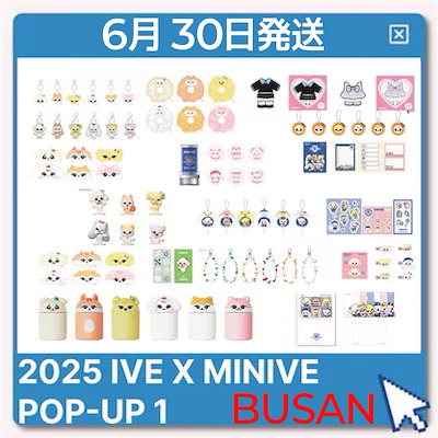 IVE 2025 minive ポップアップ購入限定 トレカ 6枚セット