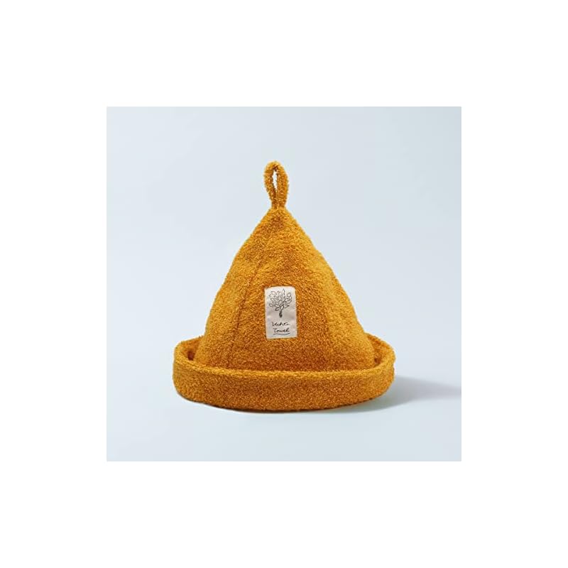 【3日以内発送】ハートウエル 日本製 ヴィヒタタオル サウナハット オレンジ 今治産 サウナタオル