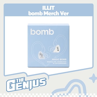 【新品未開封】illit 3rdミニアルバム &quot;bomb&quot; Merch ver 新品未開封】illit 3rdミニアルバム 