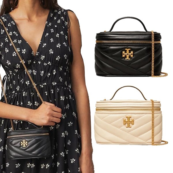 キラ ミニバッグ ショルダーバッグ 79425 化粧ポーチ 斜めがけ レディース レザー クイーンズデイ ミニ ヴァニティケース