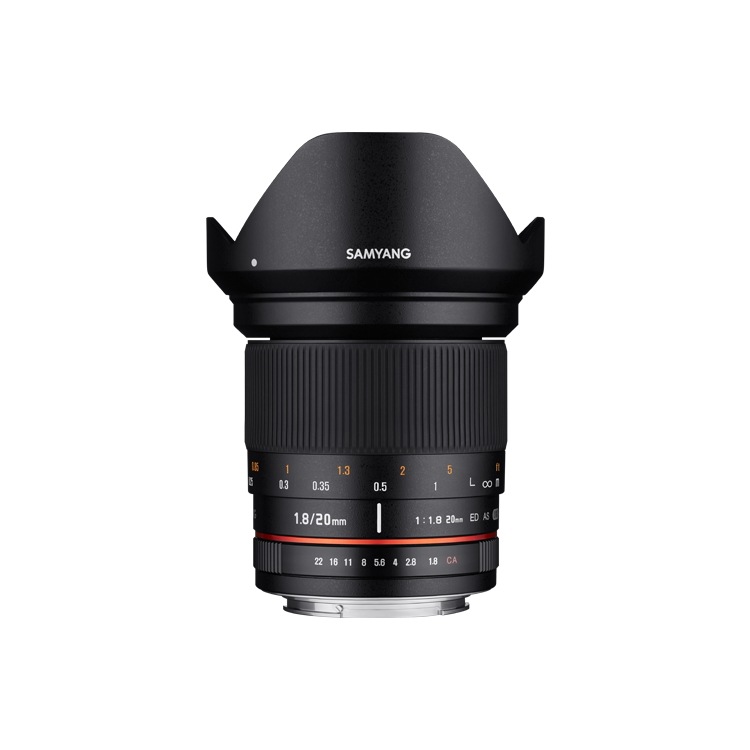 20mm F1.8 ED AS UMC レンズ (関税はお客様のご負担となります)