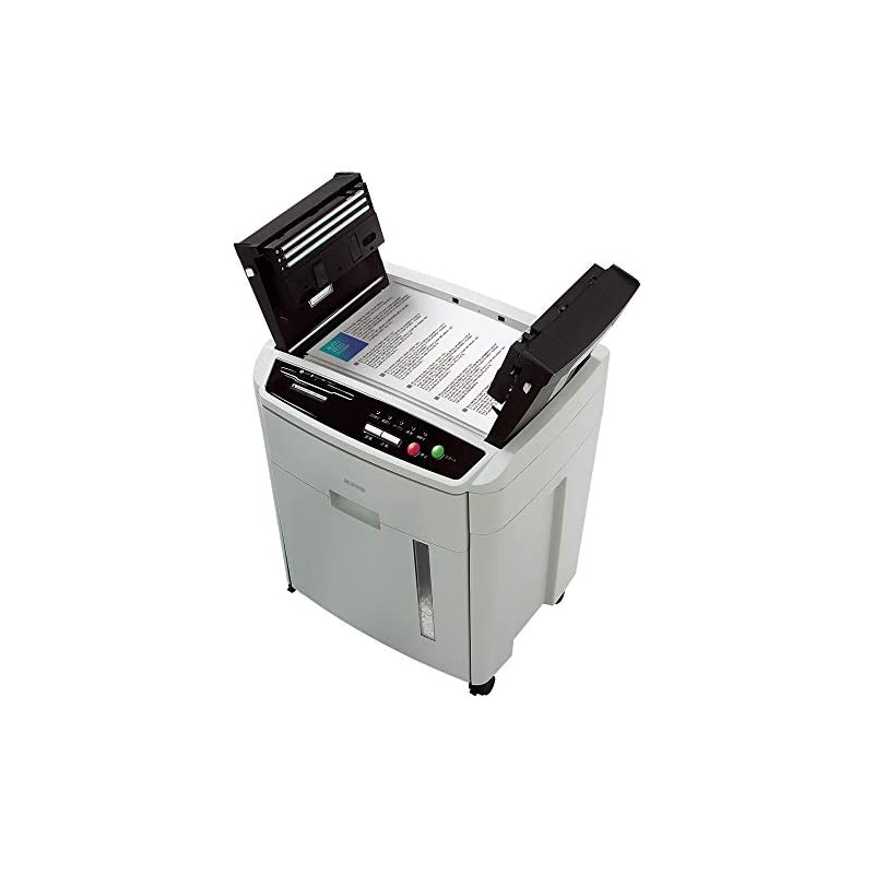 【即納】アイリスオーヤマ オートフィードシュレッダー 業務用 自動送り機能 自動細断150枚 クロスカット 静音 ホチキス対応 CD/DVD/カード対応 ハイタイプ ダストボックス23.5L AFS