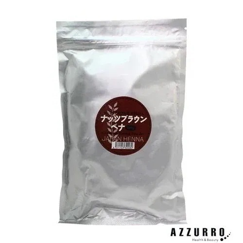 【ウィッグ専用化学染料】ジャパンヘナ ナッツブラウン 500g【宅急便コンパクト対応】【翌日着対応】