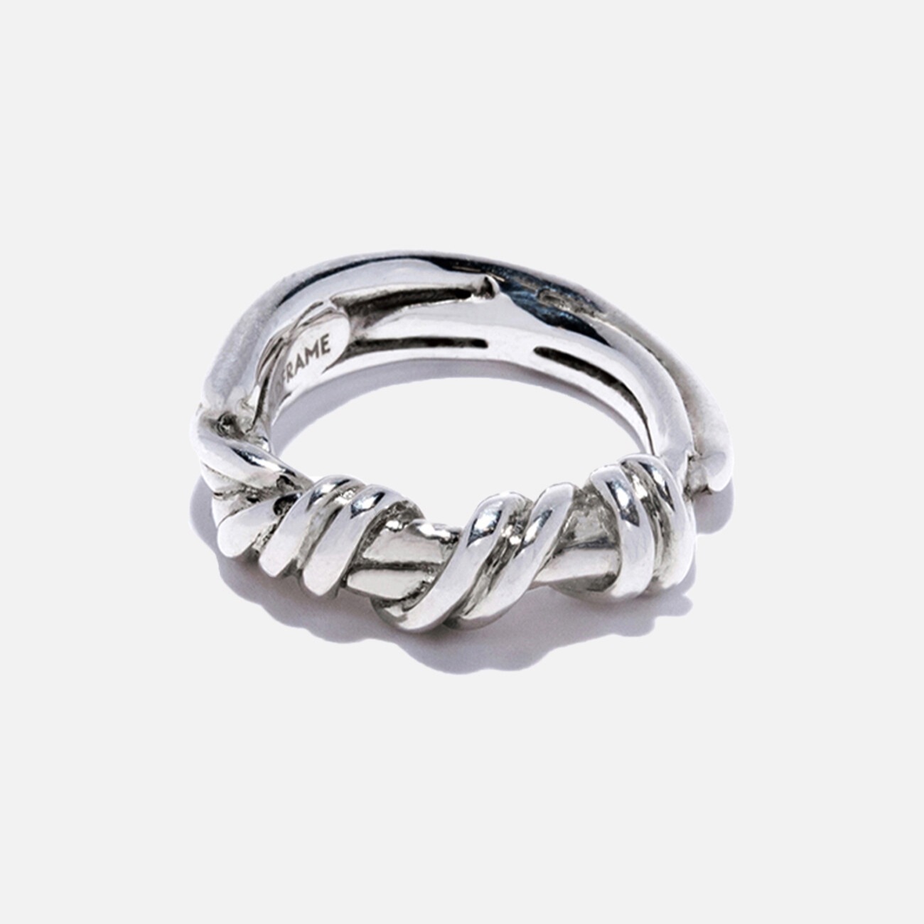 GORDIAN SILVER KNOT RING