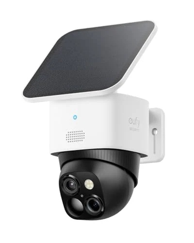 Anker Eufy SoloCam S340（屋外防犯カメラ）【ソーラー充電 / 360撮影可能/パンチルト / 460万超高画素 / 3K