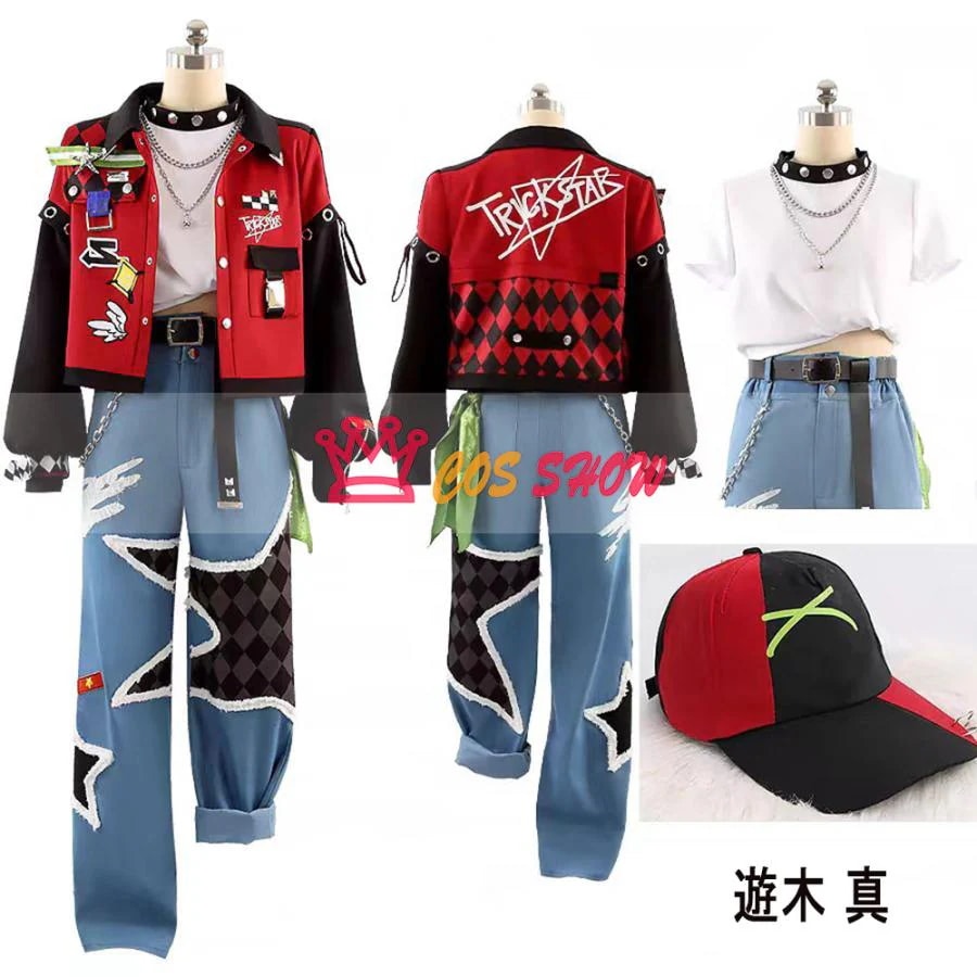 2025新品販売 あんスタ Build 理想を詰め込んだFREEDOM 遊木真 衣更真緒 明星スバル 氷鷹北斗 コスプレ衣装 cosplay仮装 オーダーメイド製作可能 イベント ハロウィン 学園祭