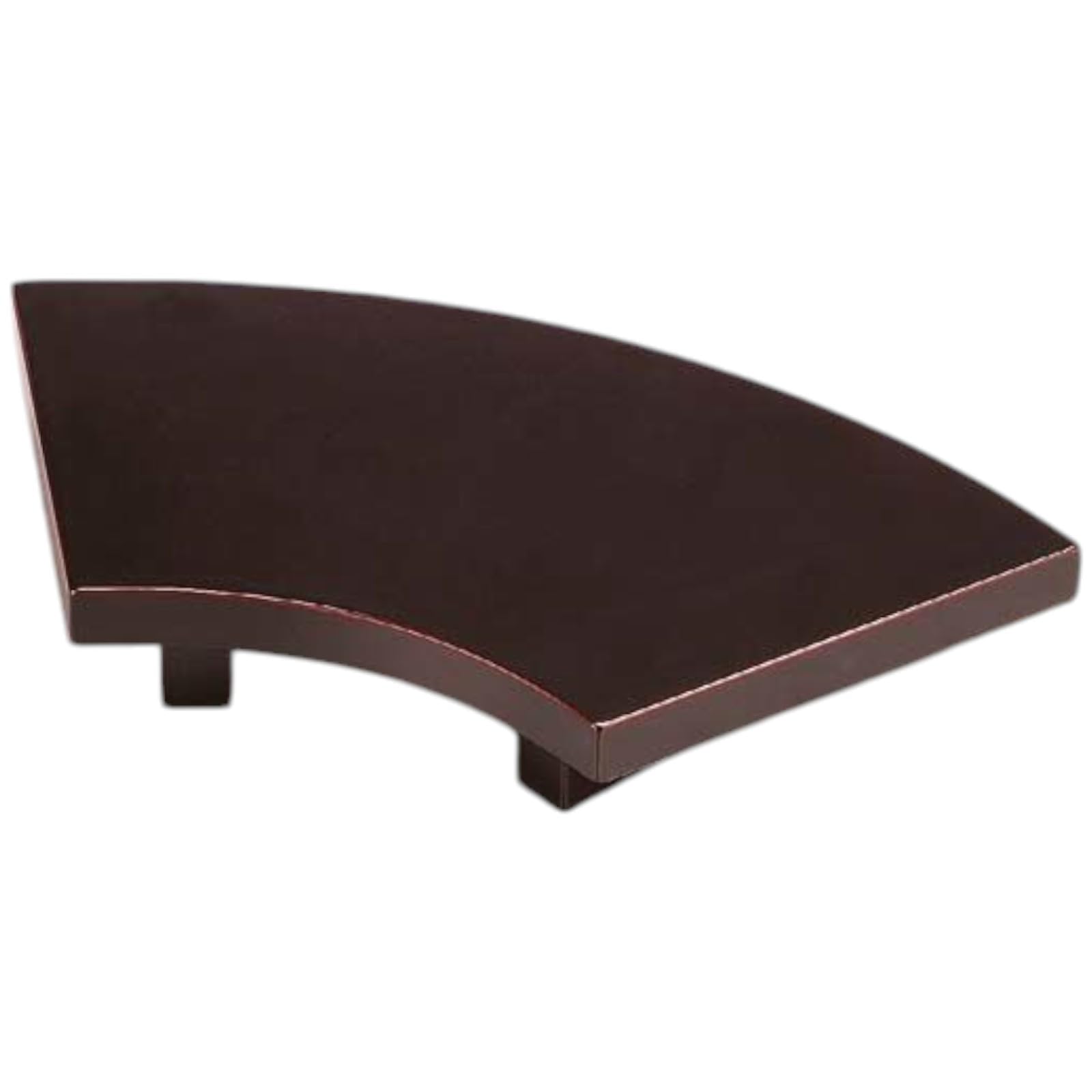 J-kitchens 寿司 皿 （ お皿 ） 木製 尺0寸扇子付台 溜漆塗 割れにくい皿 日本製