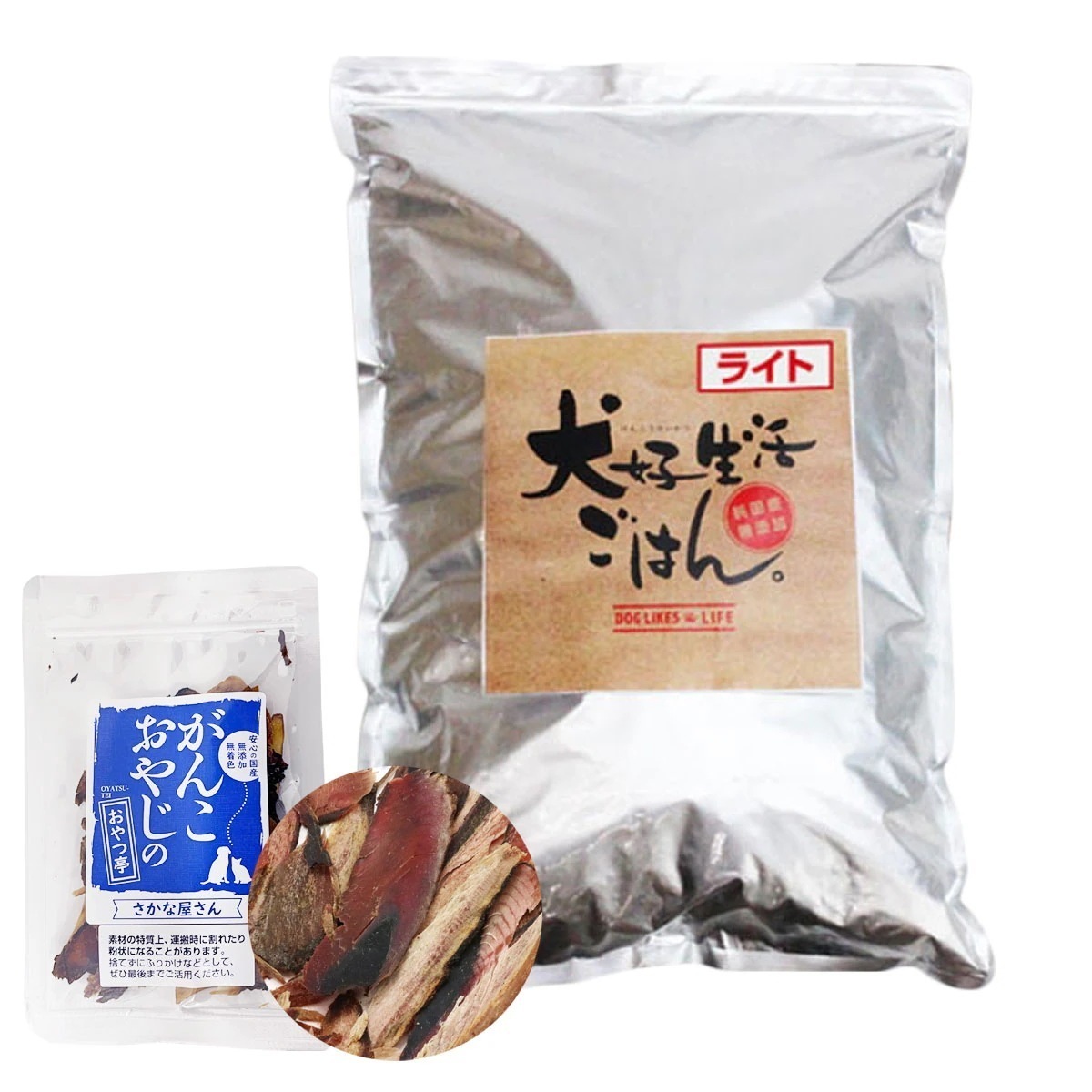 ごはんライト 2.5kg【お試し国産お魚厚削り15g付き】