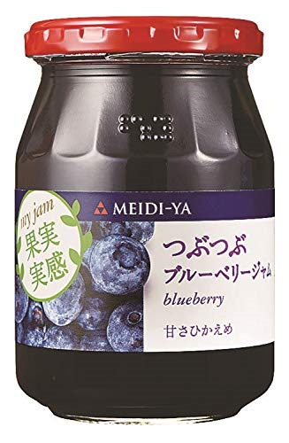 他サイト： 明治屋 果実実感ジャムつぶつぶブルーベリージャム 340gの商品画像