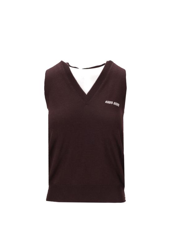 MIU MIU Women Sweater MMV209SOOO14RH F0324 CACAO