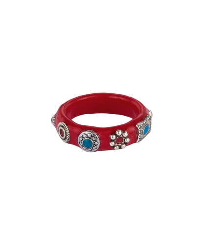 NFF napoleon ring red ナポレオンリング レッド 韓国アクセサリー 正規品 レディース 指輪