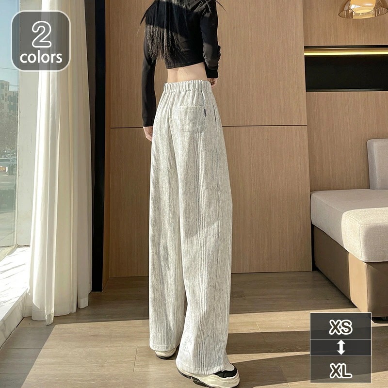 冷感速乾 ワイドパンツ ハイウエスト ウエストゴム オフィス レディースファッション 低身長 レディース 夏 夏服 接触冷感 ガウチョパンツ イージーパンツ カジュアルパンツ 大きいサイズ 仕事 美脚