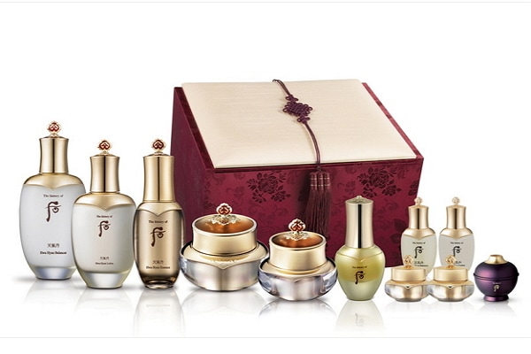 ドフー韓国の化粧品_5pcギフトセット_The History of Whoo Cheongidan Hwahyun 5pc Gift Set