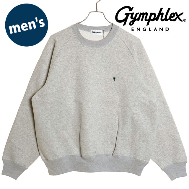 スウィングスリーブ クルーネックプルオーバー [GY-C0292-TCF] M SWING SLEEVE CREW NECK P.O. メンズ トップス スウェットシャツ トレーナー TOP-GREY