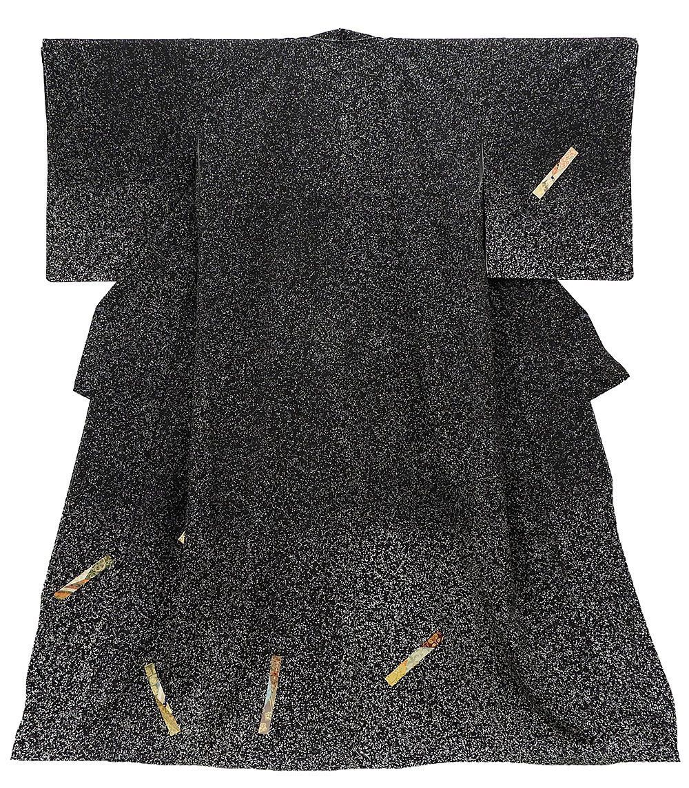 訪問着 未着用美品 正絹 草花模様 身丈171.5cm 裄丈67.5cm 訪問着 未使用 新古品 着物 結婚式 入学式 卒業式 b0544