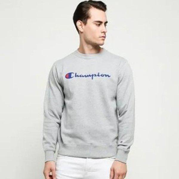 スウェットシャツ メンズ長袖Tシャツ GF88 プリント グレー