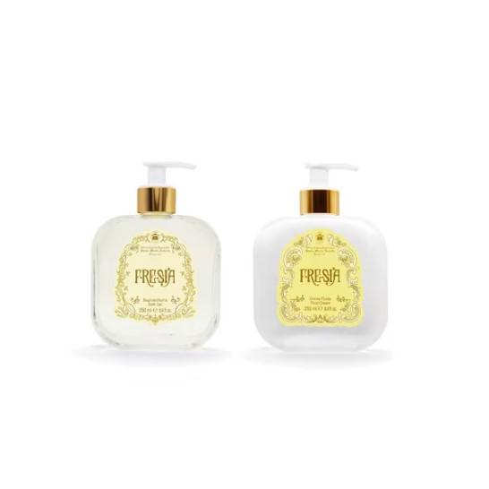 (セット) ボディデュオ グラスパッケージ フリージア (ボディウォッシュ&ローション) 250ml