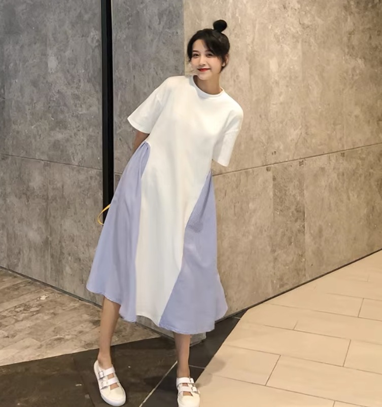 ワンピース デート モテアイテム フレアワンピース ミディアム丈 コットン 大人可愛い きれいめ 上品 おしゃれ かっこいい 大人可愛い ラブリー キュート ガーリー クール モード系 セクシー