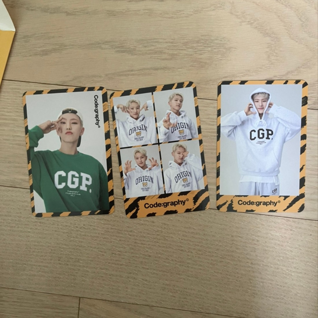[ 公式 ] SEVENTEEN HOSHI x CODEGRAPHY 22 FW Promotional POSTCARD SET