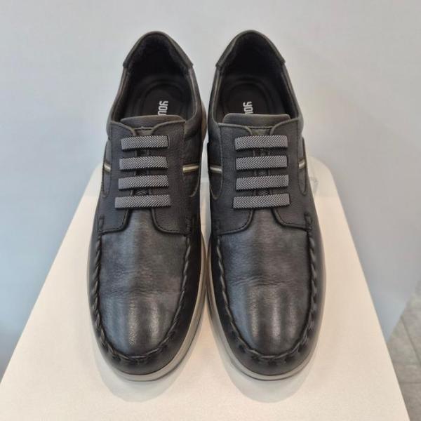 HC02 Youngage セミドレスコンフォート短靴ダービーローファー軽量カジュアルシューズ（E45274419）