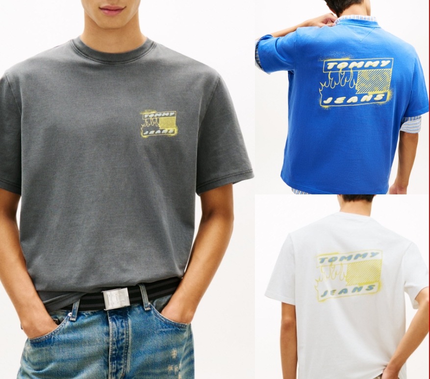 90S Bubble Flag T-Shirt (T32G1TTO38TMT1)