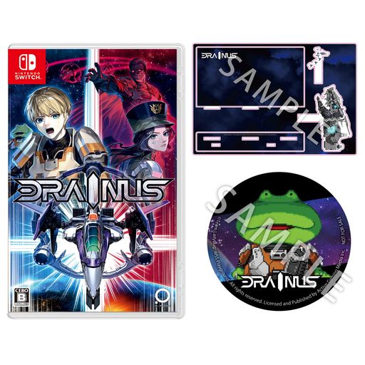 DRAINUS-ドレイナス- -SWITCH 【AMAZON.CO.JP限定】オリジナルアクリルジオラマオリジナル缶バッジ 同梱