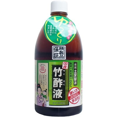 他サイト： 日本漢方研究所 竹酢液 お風呂用 単品 1Lの商品画像