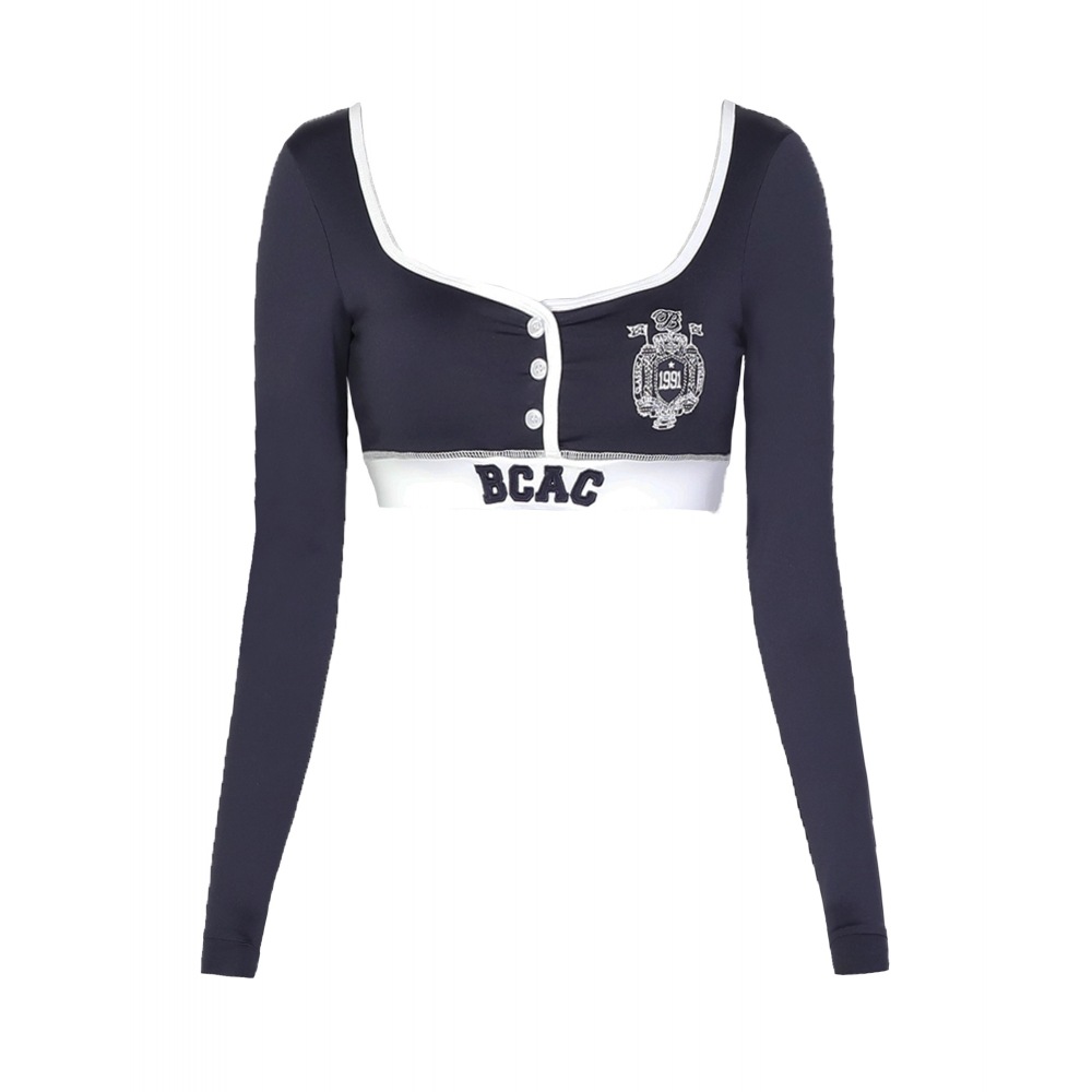 BADBLOOD BCAC エンブレム ティブラ - ネイビー