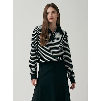 yori ポケットフリルジャケット ネイビー 【公式通販】