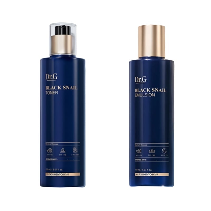 ブラックスネイルトナー150ml＋エマルジョン150mlスペシャルギフトセット 【正規韓国コスメ・並行輸入】