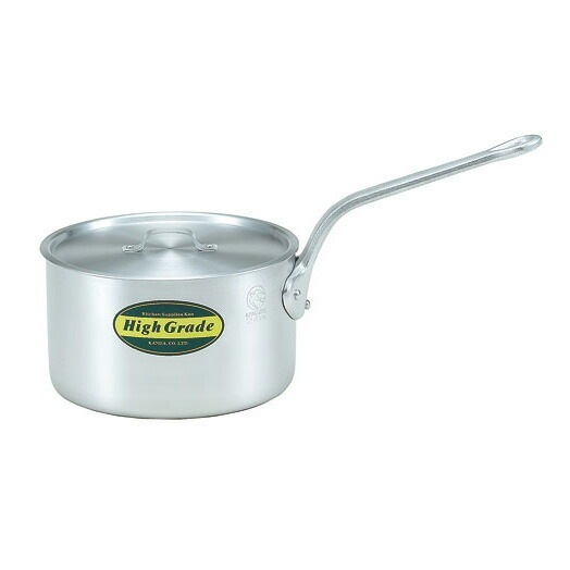 カンダ ハイグレード アルミ片手鍋 目盛付 18cm（2.8L）