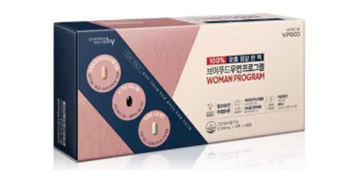 ブイフードウーマンプログラム (1日に必要な栄養を1パックで満たす女性に合わせたプログラム)