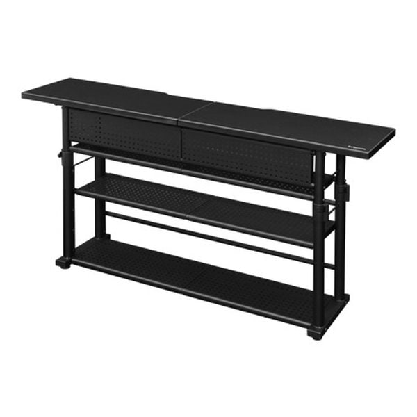 エクステンションデスク 幅1200mm/ブラック BHC-1200H-BK