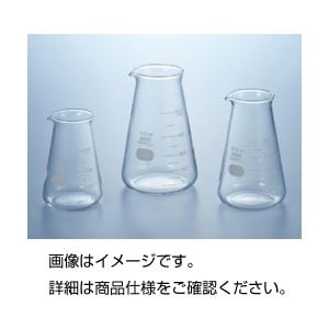 （まとめ）コニカルビーカー（IWAKI） 100ml(×10セット)