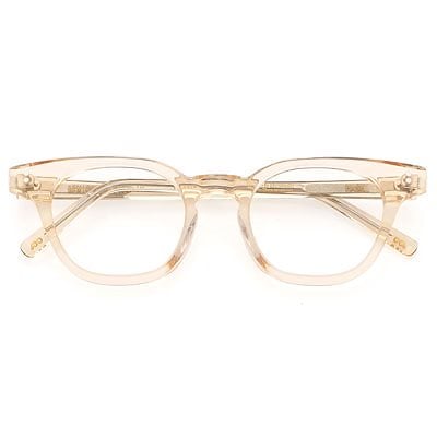 Semicolon Hash Rose Gold Glasses