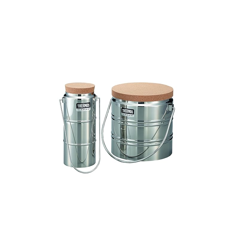 サーモスステンレスデュワー瓶 D-1001 栓付 /5-240-11