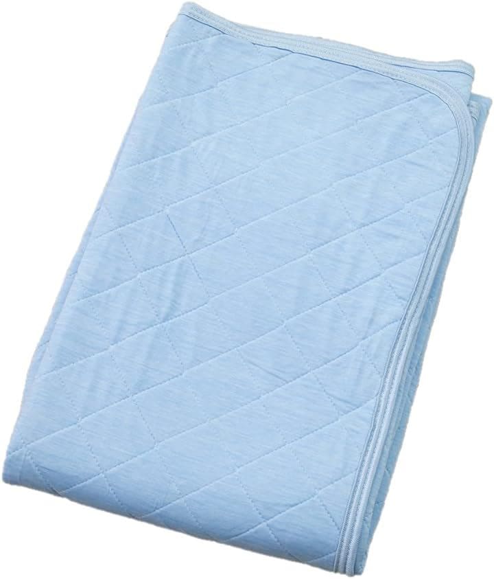 敷きパッド 夏 冷感 敷パッド ひんやり 敷パット 抗菌 防臭 シーツ ゴムバンド付( ブルー, セミダブル)