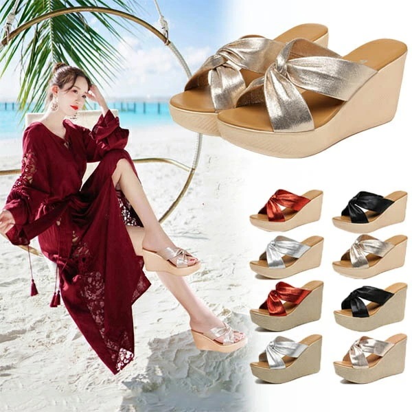 ウェッジサンダル 厚底サンダル スエード サボサンダル ミュール ヒール8cm ヒール11cm ウェッジソール レディース 夏靴 無地 ブラック 21.0/21.5/22.0～26.5 di068x1