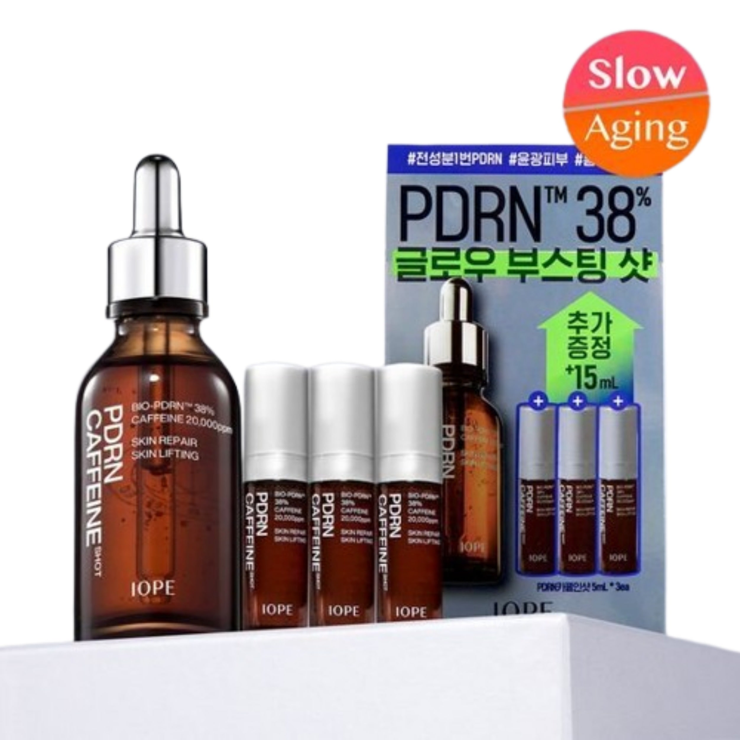 ピーディーアールエヌ カフェインショット 30ml 企画 (+5ml*3ea)