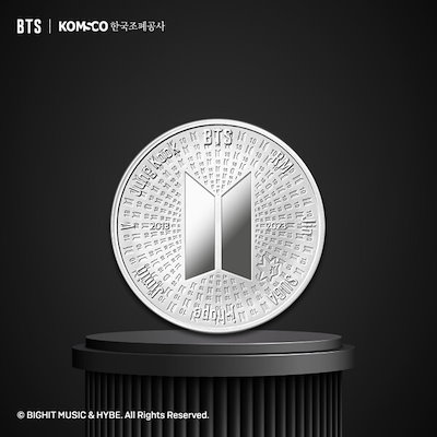 ☆BTS公式 『10th Anniverar』10周年記念メダル「公式/正規品