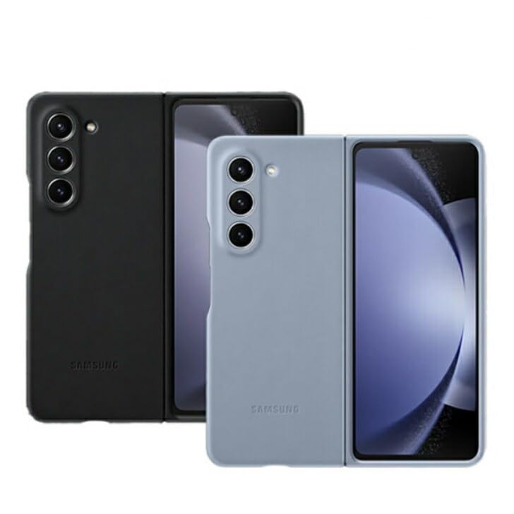 Galaxy Z Fold5 エコー Eco-Leather Case EF-VF946 海外純正品 グラファイト スマホクリーナー セット